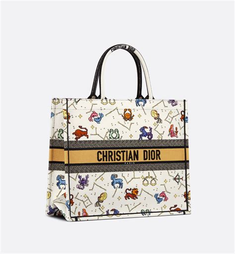 dior pixel zodiac book tote